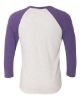 Picture of 6051 - Unisex Triblend Three-Quarter Raglan Tee