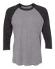 Picture of 6051 - Unisex Triblend Three-Quarter Raglan Tee