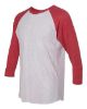 Picture of 6051 - Unisex Triblend Three-Quarter Raglan Tee