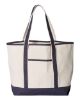 Picture of Q1500 - 34.6L Large Canvas Deluxe Tote