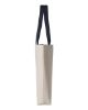 Picture of Q4400 - 11L Canvas Tote with Contrast-Color Handles