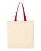 Picture of QTB6000 - Economical Tote with Contrast-Color Handles