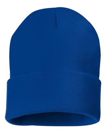Picture of SP12 - 12" Solid Cuffed Beanie
