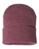 Picture of SP12 - 12" Solid Cuffed Beanie