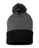 Picture of SP15 - 12" Pom-Pom Cuffed Beanie