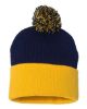 Picture of SP15 - 12" Pom-Pom Cuffed Beanie