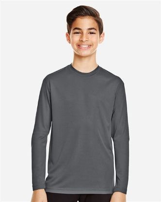 Picture of TT11YL - Youth Zone Performance Long Sleeve T-Shirt