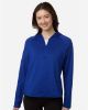 Picture of TT200W - Women's Qualify Quarter-Zip Hooded Pullover