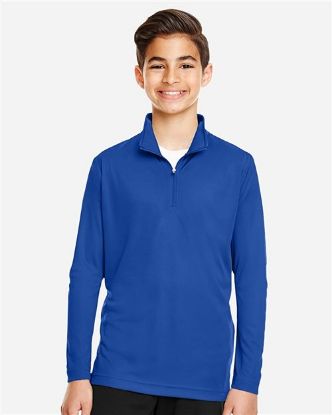 Picture of TT31Y - Youth Zone Performance Quarter-Zip Pullover