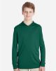 Picture of TT41Y - Youth Zone Performance Hooded Long Sleeve T-Shirt