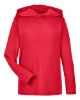 Picture of TT41Y - Youth Zone Performance Hooded Long Sleeve T-Shirt