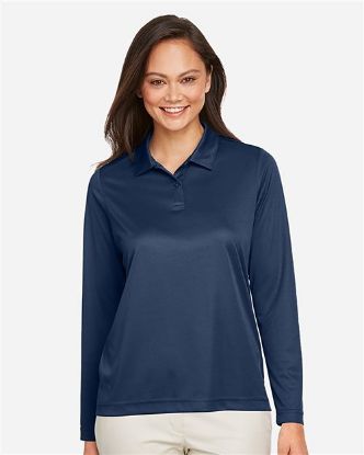 Picture of TT51LW - Women's Zone Performance Long Sleeve Polo