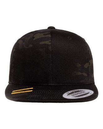 Picture of 6089M - Premium Flat Bill Snapback Cap