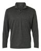 Picture of 4HM700 - Men's Pro-Lock Performance Mélange Quarter-Zip Pullover
