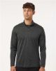 Picture of 4HM700 - Men's Pro-Lock Performance Mélange Quarter-Zip Pullover