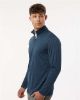 Picture of 4HM700 - Men's Pro-Lock Performance Mélange Quarter-Zip Pullover