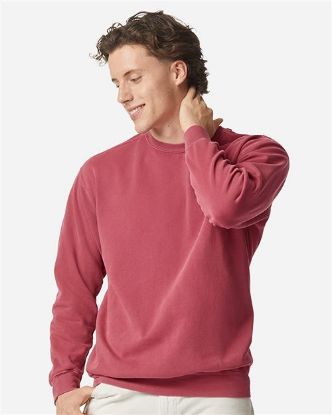 Picture of 1566 - Unisex Garment-Dyed Crewneck Sweatshirt