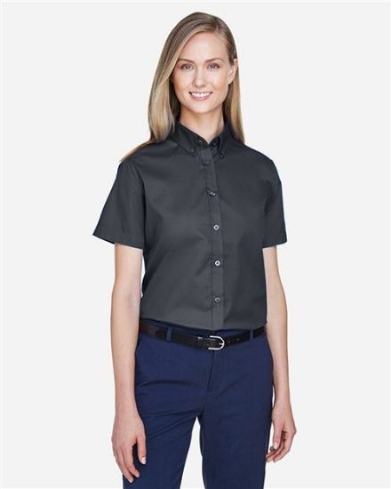 Picture of 78194 - Women's Optimum Short Sleeve Twill Shirt