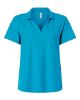 Picture of CE106W - Women's Resolve CVC Performance Pique Polo