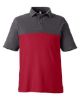 Picture of CE112C - Men's Fusion ChromaSoft™ Colorblock Polo