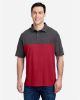 Picture of CE112C - Men's Fusion ChromaSoft™ Colorblock Polo