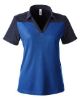 Picture of CE112CW - Women's Fusion ChromaSoft™ Colorblock Polo