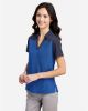 Picture of CE112CW - Women's Fusion ChromaSoft™ Colorblock Polo