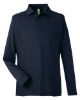 Picture of CE112L - Men's Fusion ChromaSoft™ Long Sleeve Pique Polo