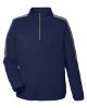 Picture of CE404 - Men's Market Snag Protect Mesh Colorblock Quarter-Zip Pullover