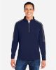 Picture of CE404 - Men's Market Snag Protect Mesh Colorblock Quarter-Zip Pullover