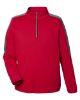 Picture of CE404 - Men's Market Snag Protect Mesh Colorblock Quarter-Zip Pullover