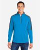 Picture of CE404 - Men's Market Snag Protect Mesh Colorblock Quarter-Zip Pullover