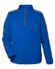 Picture of CE404 - Men's Market Snag Protect Mesh Colorblock Quarter-Zip Pullover