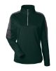 Picture of CE404W - Women's Market Snag Protect Mesh Colorblock Quarter-Zip Pullover