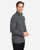 Picture of CE405 - Men's Fusion ChromaSoft™ Pique Quarter-Zip Pullover