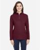 Picture of CE405W - Women's Fusion ChromaSoft™ Pique Quarter-Zip Pullover