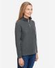 Picture of CE405W - Women's Fusion ChromaSoft™ Pique Quarter-Zip Pullover