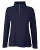 Picture of CE405W - Women's Fusion ChromaSoft™ Pique Quarter-Zip Pullover