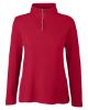 Picture of CE405W - Women's Fusion ChromaSoft™ Pique Quarter-Zip Pullover