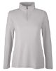 Picture of CE405W - Women's Fusion ChromaSoft™ Pique Quarter-Zip Pullover