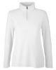 Picture of CE405W - Women's Fusion ChromaSoft™ Pique Quarter-Zip Pullover