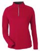 Picture of CE418W - Women's Origin Performance Pique Quarter-Zip Pullover