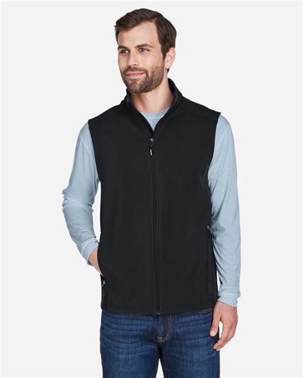 Picture of CE701 - Men's Cruise Two-Layer Fleece Bonded Soft Shell Vest