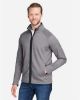 Picture of CE72 - Men's Venture Heathered Stripe Full-Zip Jacket