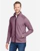 Picture of CE72 - Men's Venture Heathered Stripe Full-Zip Jacket