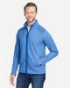 Picture of CE72 - Men's Venture Heathered Stripe Full-Zip Jacket