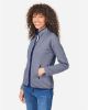Picture of CE72W - Women's Venture Heathered Stripe Full-Zip Jacket