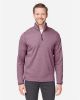 Picture of CE73 - Men's Venture Heathered Stripe Quarter-Zip Pullover