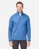 Picture of CE73 - Men's Venture Heathered Stripe Quarter-Zip Pullover