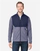 Picture of CE74 - Men's Venture Heathered Stripe Hybrid Jacket